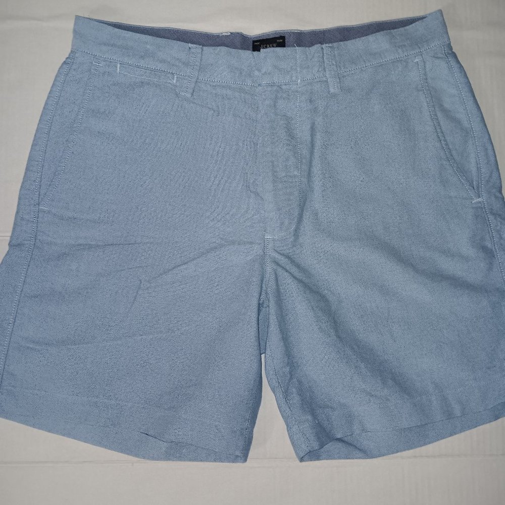 J.CREW CLUB SHORTS BLUE MEN'S SIZE 31